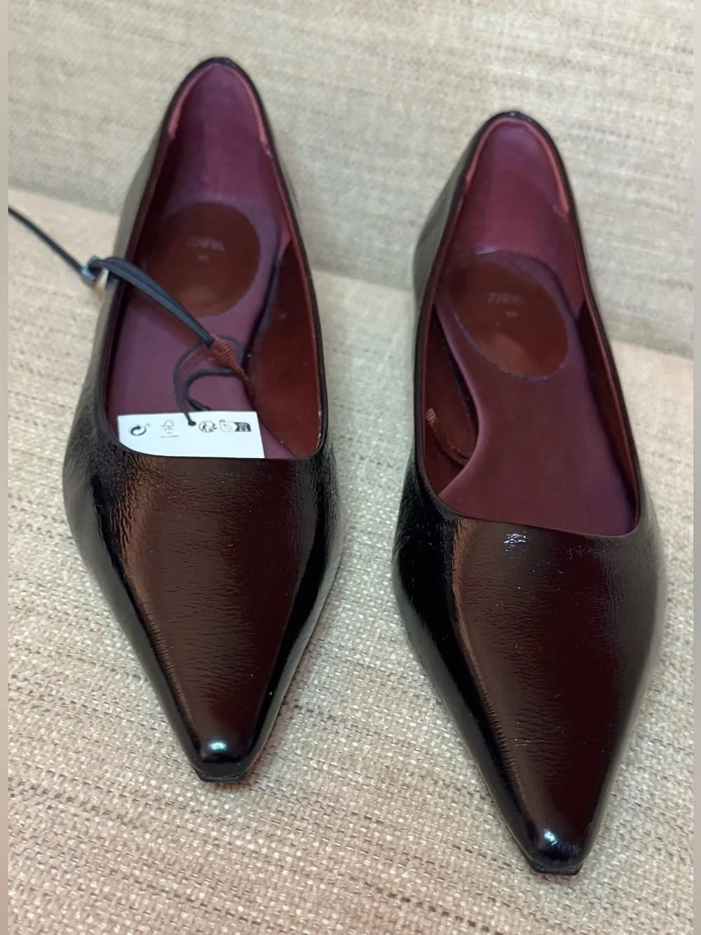 NWT Zara Limited Edition “Claudette” Flats